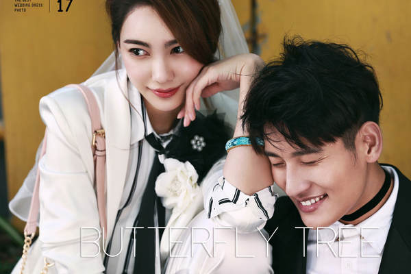 长沙蝴蝶树婚纱摄影