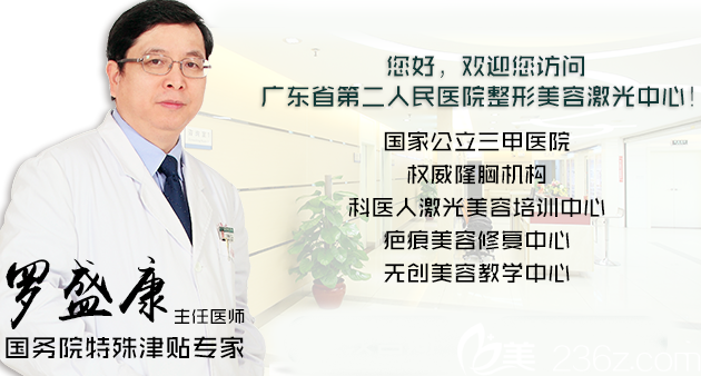 广东省第二人民医院整形美容科罗盛康教授