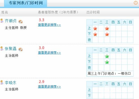 石家庄和平医院美容科医生坐诊时间 预约挂号