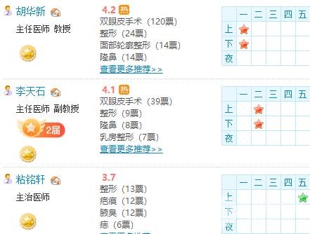深圳北大医院整形科
