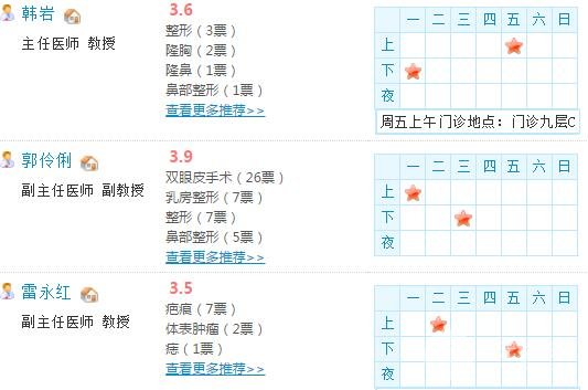 医生的名单