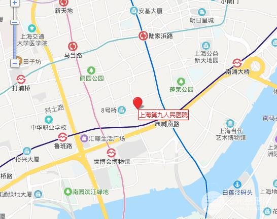 上海九院地理位置
