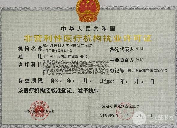 哈尔滨医科大学附属第二医院整形外科简介