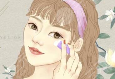 开内外眼角对比照片图