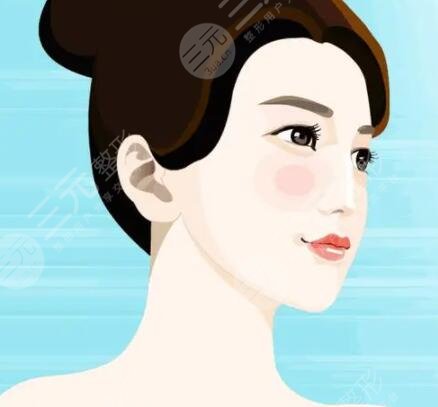 仿生天鹅弧美鼻自然翘挺术前