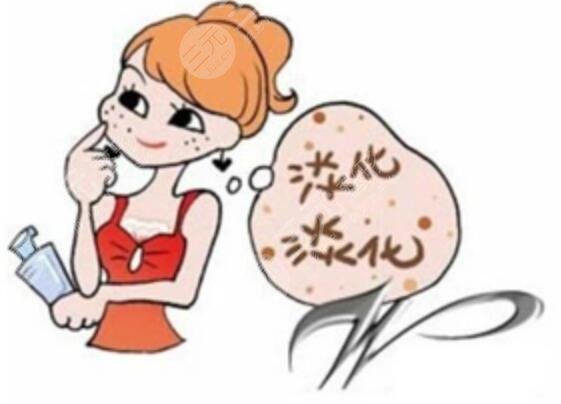 上海长征医院激光美容科斑案例36天