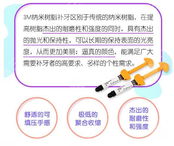 3m纳米树脂和3m树脂区别