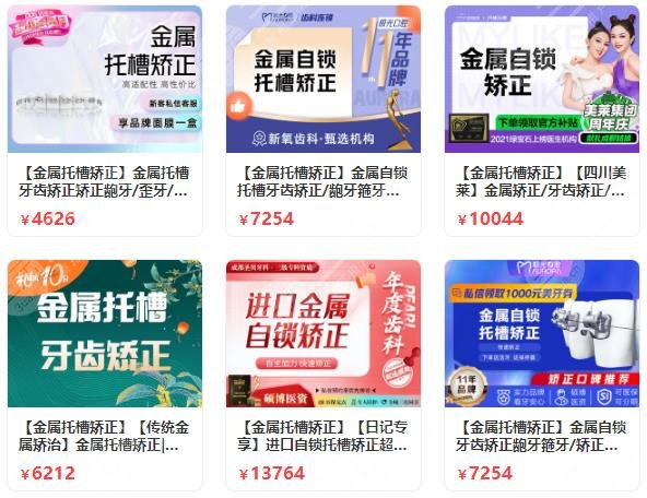 医院,牙科,价目表