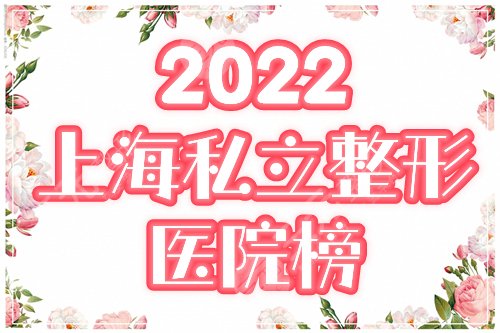 上海十大私立整形医院
