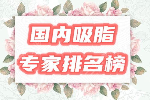 国内吸脂专家排名榜