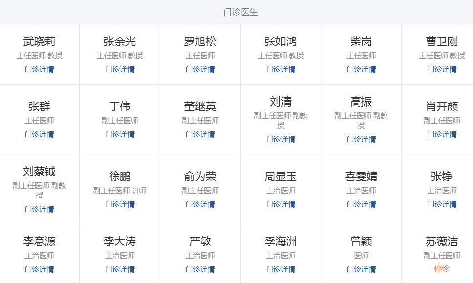 上海九院整形科专家有哪些?