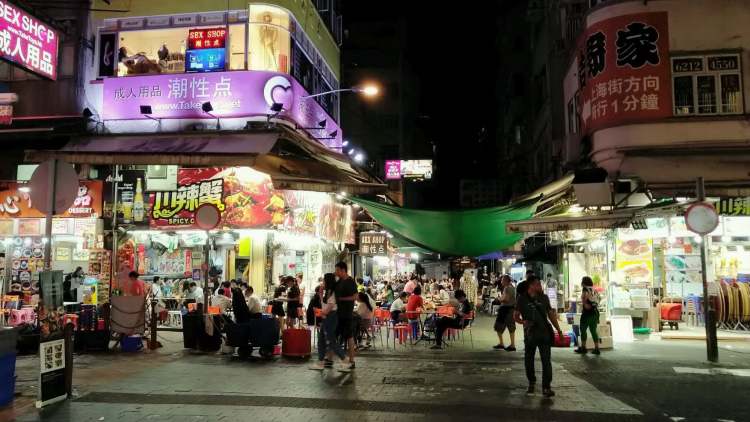 香港夜市商圈